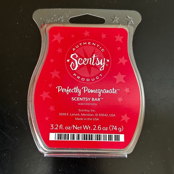 Scentsy Perfectly Pomergranite Wax Bar.. NWT. (Retired) - Picture 1 of 2